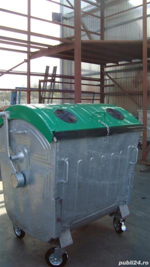 Eurocontainere 1100 l pentru colectarea selectiva a deseurilor - imagine 7