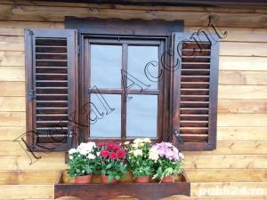 Casute de gradina din lemn, Casuta BRAN 3,00m x 4.50m - imagine 4