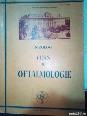 Curs De Oftalmologie , N. Zolog, IMF Timisoara,1956