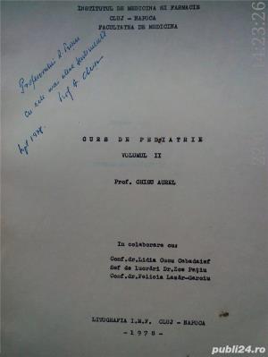 Curs de pediatrie Vol. II , Prof Dr.Chisu ,IMF Cluj ,1978 - imagine 2
