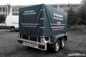 Inchiriez remorca 750 kg VOLUM-2 axe - imagine 2