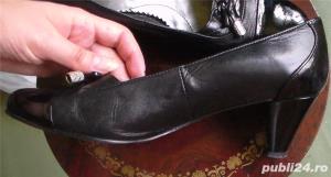 Ocazie ! Pantofi Piele Naturala" Mancini Naturale " , Italienesti,39 - imagine 5