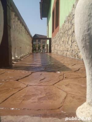 Beton elicopterizat,amprentat ,finisat,sape elicopterizate,trotuare,curti,garaje,hale - imagine 5