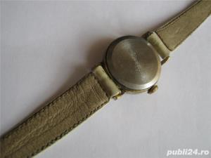 Ceas mecanic ZARIA 22 Jewels cu data, de dama - imagine 2