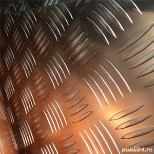 Tabla    aluminiu striata ,stucco grofrata - imagine 3