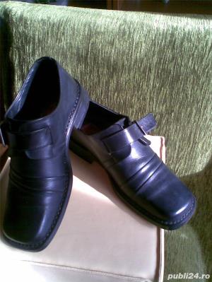 pantofi piele Denis - imagine 3