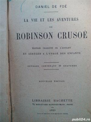 La vie et les aventures de Robinson Crusoé ,  Daniel  DE FOE , 1923 - imagine 2