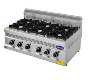 Masina de gatit pe gaz, 6 focuri