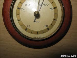 Barometru german Fischer, made in GDR, anii 50-60 - imagine 2