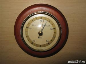 Barometru german Fischer, made in GDR, anii 50-60 - imagine 3