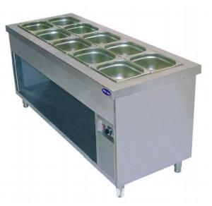Bain marie cu spatiu depozitare 5*gn 1/1 - clr.75.bteb718