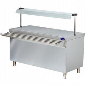 Salad bar cu spatiu depozitare 5*gn 1/1 - clr.84.bts718