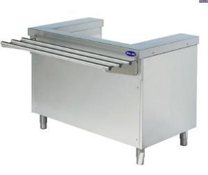 Unitate pentru distribuitor de farfurii cu drum pentru tavi