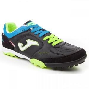 Ghete fotbal piele Joma Top Flex negru