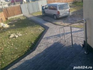 Beton elicopterizat,amprentat ,finisat,sape elicopterizate,trotuare,curti,garaje,hale - imagine 8