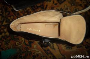 ghete piele office negre 44-45 - imagine 3