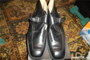 ghete piele office negre 44-45