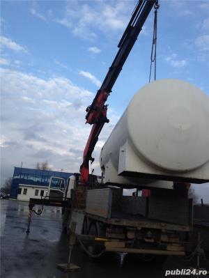 camion cu macara de inchiriat  1-15 tone - imagine 5