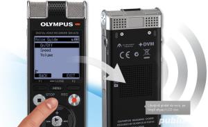 489 lei de la 900 lei in magazine - Olympus DM-670 cu 3 microfoane si husa piele - imagine 7