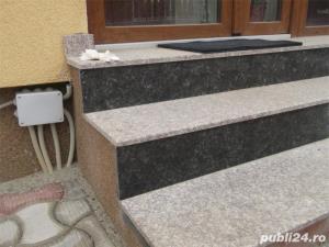 TREPTE -SCARI Interior si EXTERIOR-Travertin si Granit antiderapant