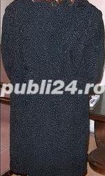 mantou astrahan veritabil, de dama - imagine 2