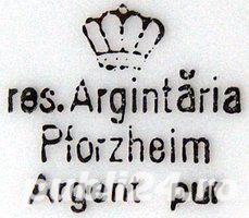 servicii cafea Bavaria & ceai Pforzheim, argintate - imagine 4