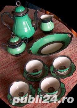 servicii cafea Bavaria & ceai Pforzheim, argintate - imagine 7