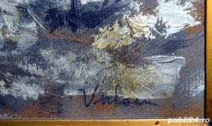 Ion Marinescu-Valsan (1866-1935) - ulei pe carton - imagine 2