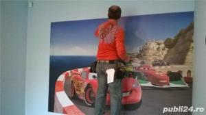 Montaj fototapet pret 35 lei