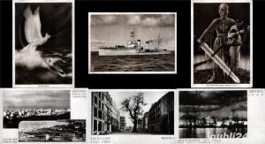 Polonia - set 6 ilustrate vechi din 1929