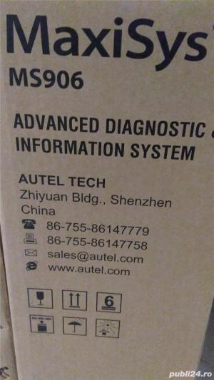 AUTEL MaxiSYS MS906 Tester Auto Profesional Universal Produs Original 100% - imagine 6