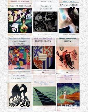 8 cărţi din colectia "Meridiane"