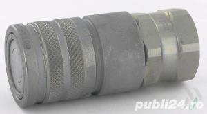 Cuple rapide hidraulice faster, pentru utilaje komatsu, bobcat, gehl, cat, jcb, new holland, fiat - imagine 8