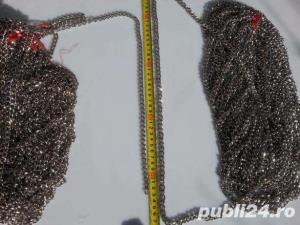 Lant rasucit din otel cromat - imagine 3