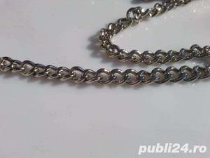 Lant rasucit din otel cromat - imagine 5