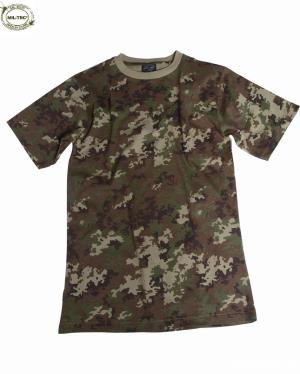 Tricou camuflaj vegetato