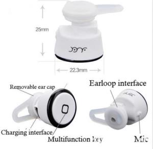 Casca Bluetooth 3.0+EDR, eleganta, aproape invizibila ,7gr - imagine 3