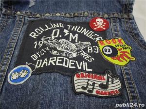 Vesta copii blugi,deosebita ORIGINAL MARINES-noua,ieftina - imagine 4