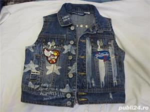 Vesta copii blugi,deosebita ORIGINAL MARINES-noua,ieftina
