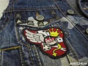 Vesta copii blugi,deosebita ORIGINAL MARINES-noua,ieftina - imagine 5