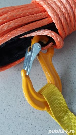 cablu sintetic,plasma,sufa sintetica  pentru troliu - imagine 6