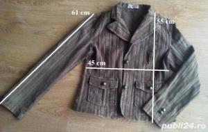 Geaca  jacheta dama maro - L - imagine 3