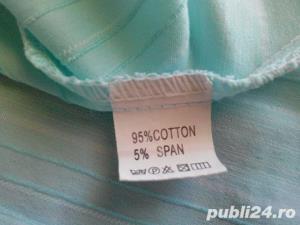 Camasi dama - crem, albastru - imagine 2