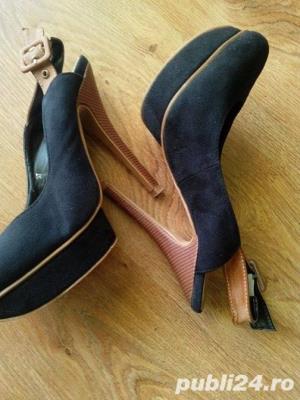 Pantofi dama bleumarin (37) - imagine 4