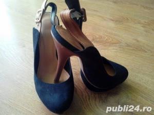 Pantofi dama bleumarin (37) - imagine 2