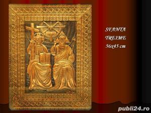 Icoane unicat lucrate manual {din arama pura 99,9%}. - imagine 5