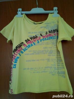 Tricou dama galben (M)