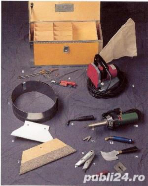 Montaj pardoseli profesionale pvc, tarkett, forbo