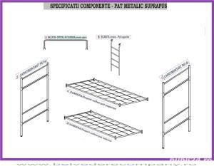 Ansamblu PAT METALIC etajat - model BEL2-Standard - imagine 7