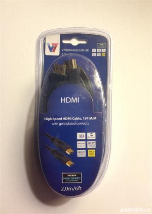 Cablu V7 HDMI 1.4 3D 4K Gold 2m  V7HDMI4GB-02M-BK